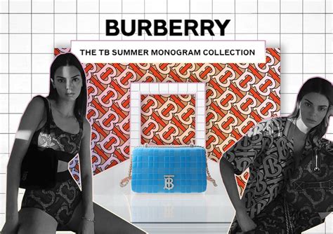 what does tb burberry stand for|thomas burberry summer monogram.